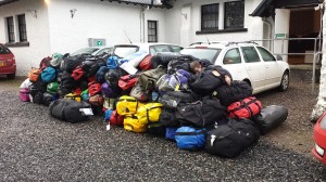 A small overnight bag or two B